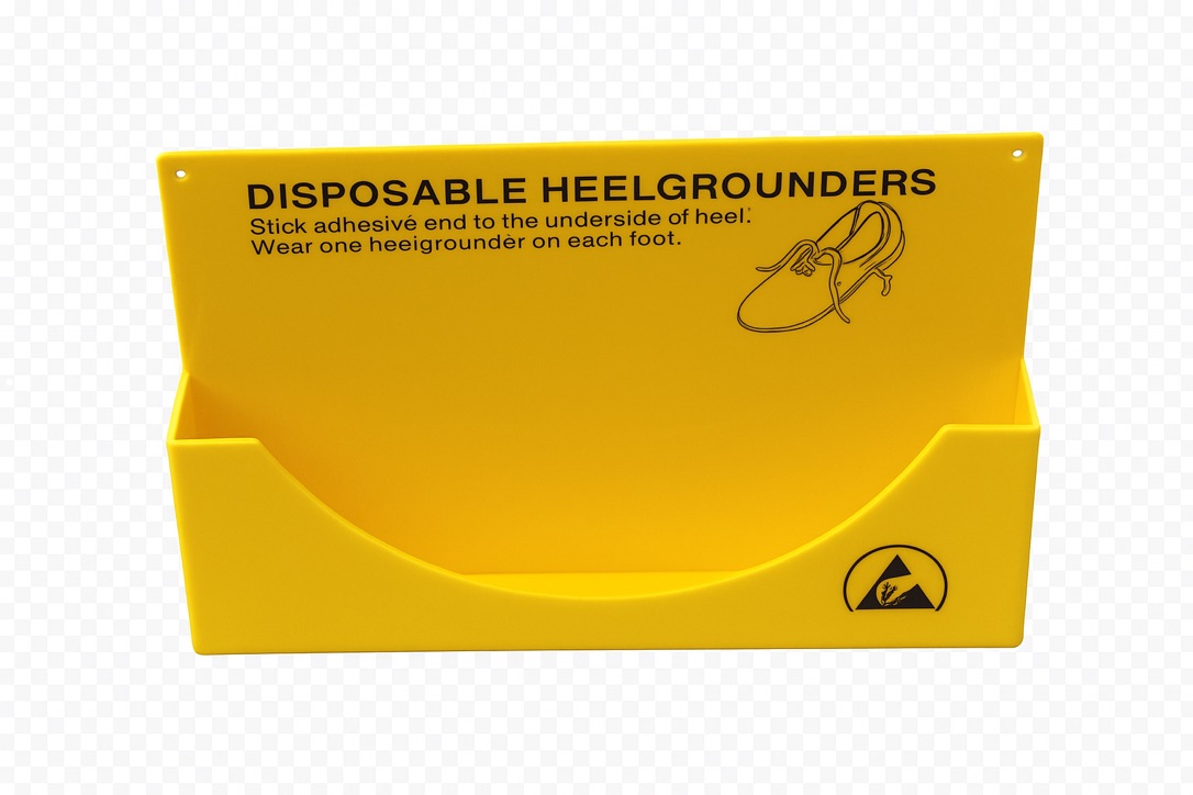 Heel strap dispensers